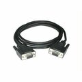 Fasttrack 6' DB9 F/F All Lines Cable Provide a Quick and Easy Connection - Black FA131369